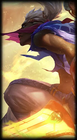 Sandstorm Ekko — Ekko skin splash art