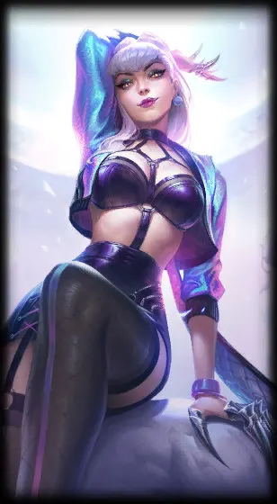 K/DA ALL OUT Эвелинн — арт скина Эвелинн