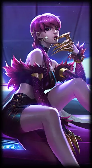 K/DA Эвелинн — Сплэш-арт скина Эвелинн