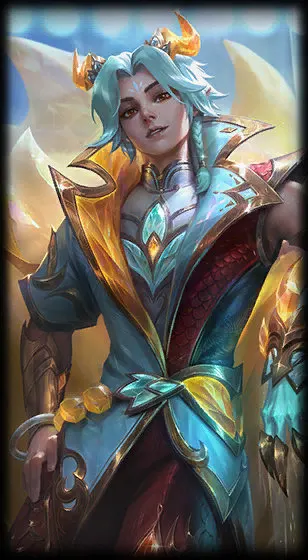 Prestige Heavenscale Ezreal — Ezreal skin splash art
