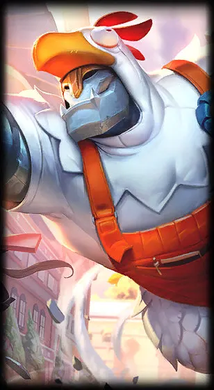 Birdio — Galio skin splash art