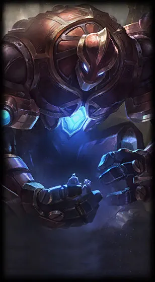 Hextech Galio — Galio skin splash art