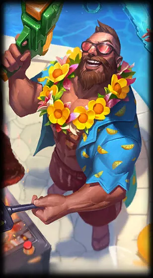 Pool Party Gangplank — Gangplank skin
