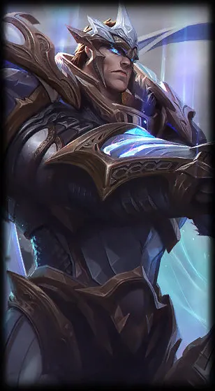 God-King Garen — Garen skin splash art