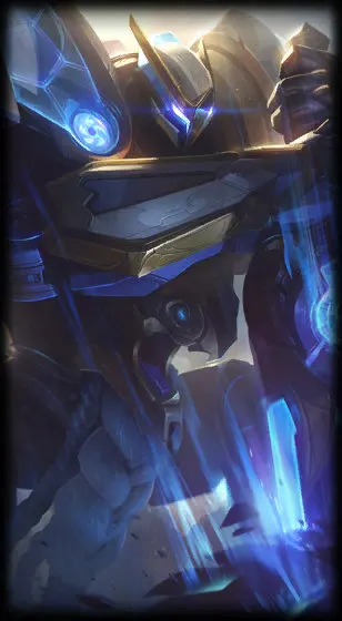 Mecha Kingdoms Garen — Garen skin splash art