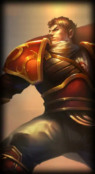 Sanguine Garen — Garen skin splash art