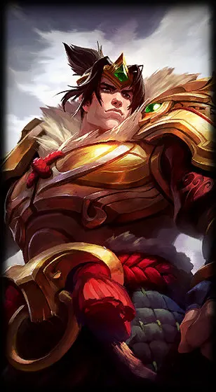 Warring Kingdoms Garen — Garen skin splash art