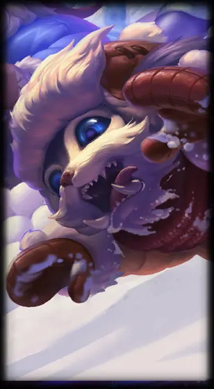 Snow Day Gnar — Gnar skin splash art