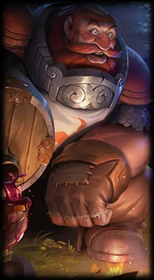Gragas Caskbreaker — Сплэш-арт скина Gragas