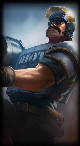 Riot Graves — арт скина Грейвса.