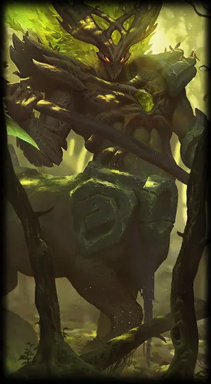 Elderwood Hecarim — Сплэш-арт скина Хекарима