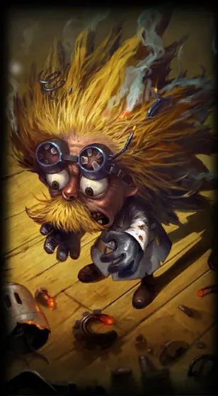 Blast Zone Heimerdinger — Heimerdinger skin splash art