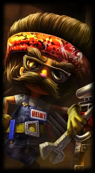 Piltover Customs Heimerdinger — Heimerdinger skin splash art