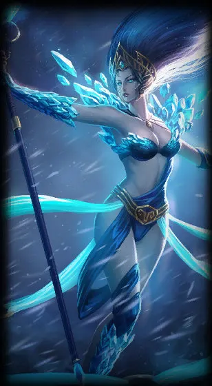 Frost Queen Janna — Janna skin splash art