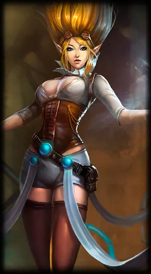Hextech Janna — Janna skin splash art