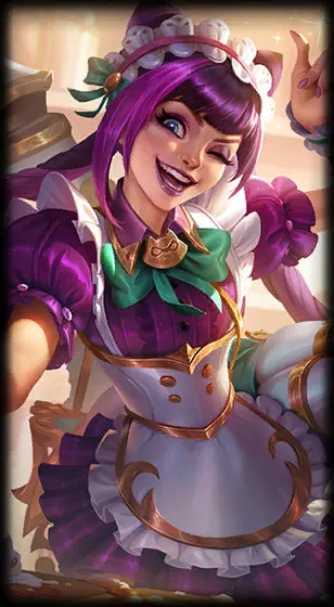 Cafe Cuties Jinx — Jinx skin splash art