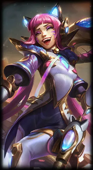 Prestige Battle Cat Jinx — Jinx skin splash art