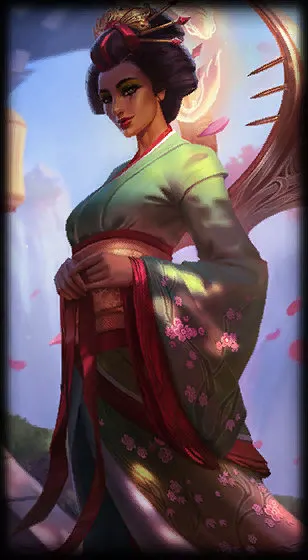 Sakura Karma — Karma skin splash art