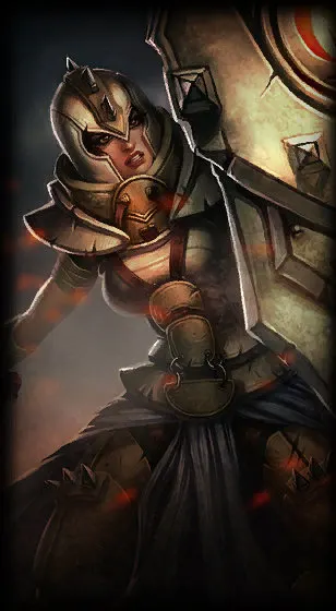Defender Leona — Leona skin splash art