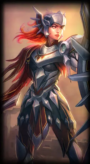 Iron Solari Leona — Leona skin splash art