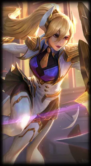 Prestige Battle Academia Leona — Leona skin splash art