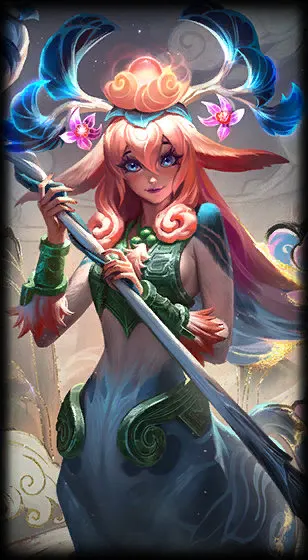 Shan Hai Scrolls Lillia — Сплэш-арт скина Лиллии