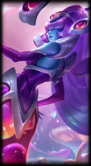 Space Groove Lissandra — арт скина Лиссандры.