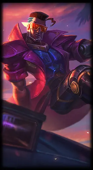 Demacia Vice Lucian — арт скина Люциана