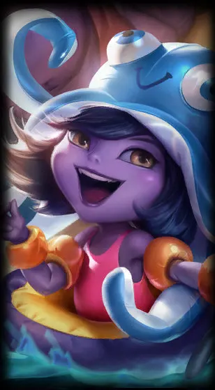 Pool Party Lulu — Lulu skin splash art