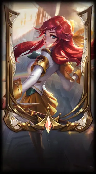 Prestige Battle Academia Lux (2022) — Lux skin splash art