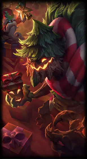 Festive Maokai — Maokai skin splash art