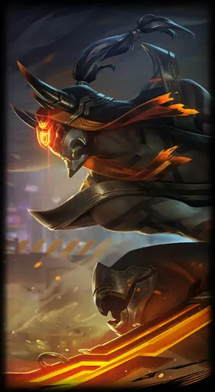 Inkshadow Master Yi — Сплэш-арт скина Мастера Ии