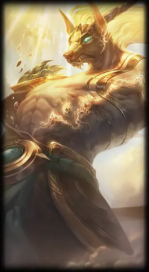 Lunar Guardian Nasus — Nasus skin splash art