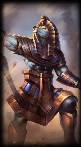 Pharaoh Nasus — Nasus skin splash art