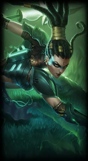 Headhunter Nidalee — арт скина Нидали