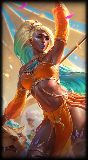 Ocean Song Nidalee — Сплэш-арт скина Нидали