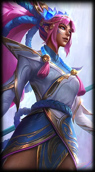 Spirit Blossom Nidalee — арт скина Нидали