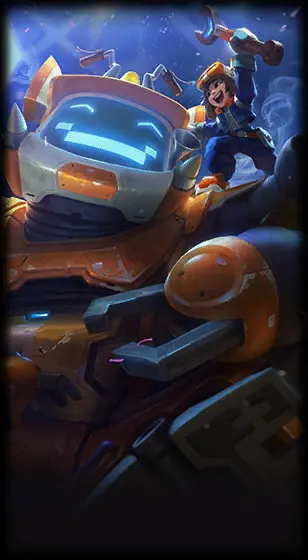 Nunu & Willump Bot — заставка скина Нуну и Виллумпа