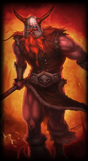Forsaken Olaf — Olaf skin splash art
