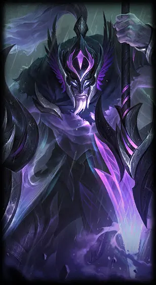 Ashen Conqueror Pantheon — Pantheon skin splash art