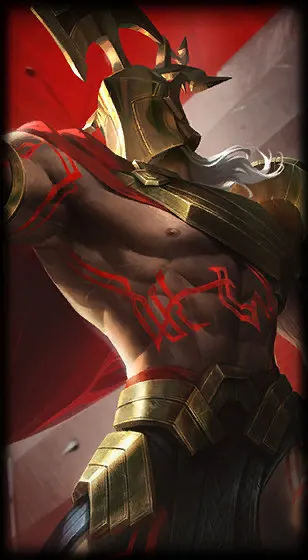 Chosen of the Wolf Pantheon — Pantheon skin splash art