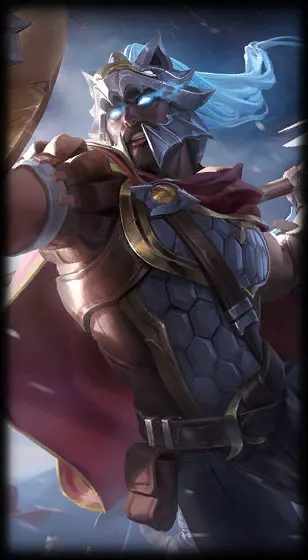Glaive Warrior Pantheon — Pantheon skin splash art