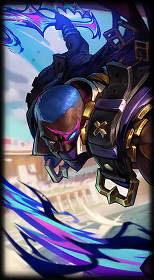 Soul Fighter Pyke — Pyke skin splash art