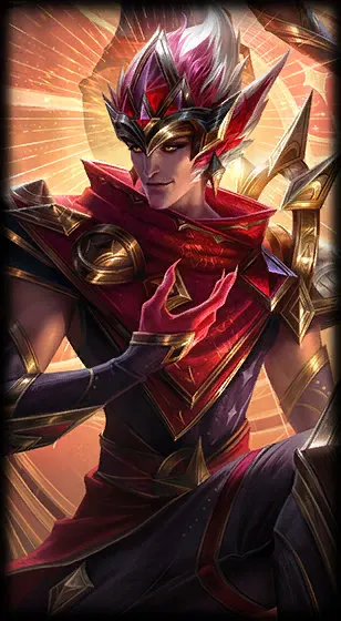 Arcana Rakan — заставка скина Ракана