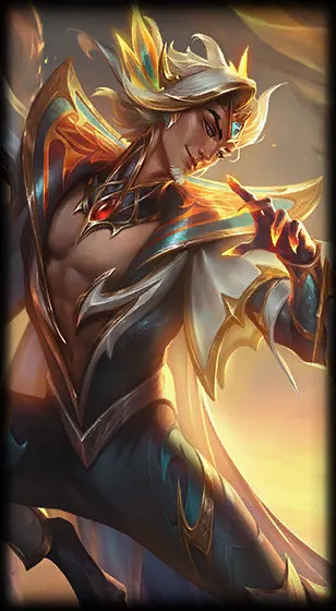 Dragonmancer Rakan — заставка скина Рэйкан