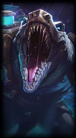 Hextech Renekton — арт скина Renekton