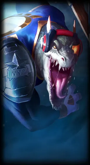 SKT T1 Renekton — сплеш-арт скина Ренектона
