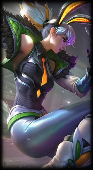 Battle Bunny Prime Riven — арт скина Ривен.