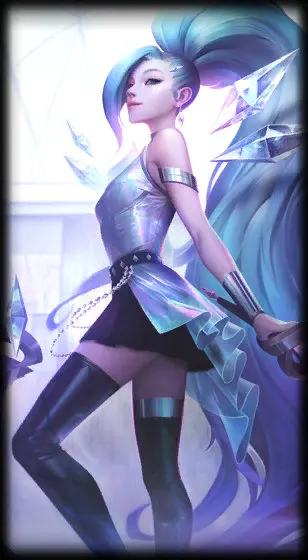 K/DA ALL OUT Seraphine Superstar — арт скина Seraphine