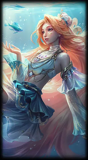 Престижный скин Ocean Song Seraphine — арт для скина Seraphine.